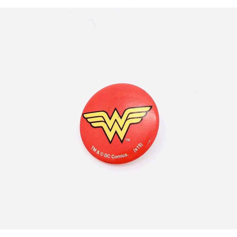 Wonder Woman WW DC Comics - Round Small Lapel / Jacket Pin